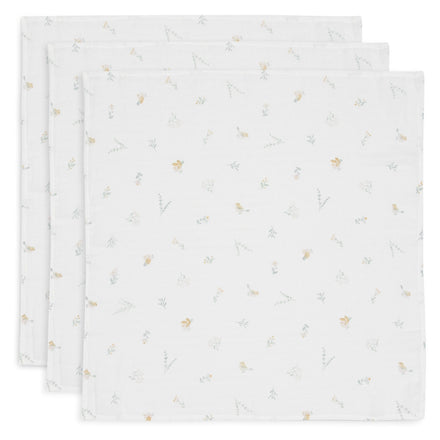 Jollein Hydrofiele Doek 70x70cm Lovely Birds (3pack)