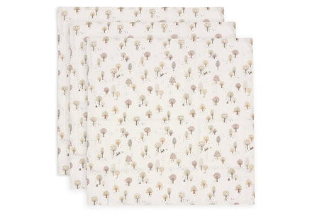 Jollein Hydrofiele Doek Small 70x70cm | Tiny Park | 3st