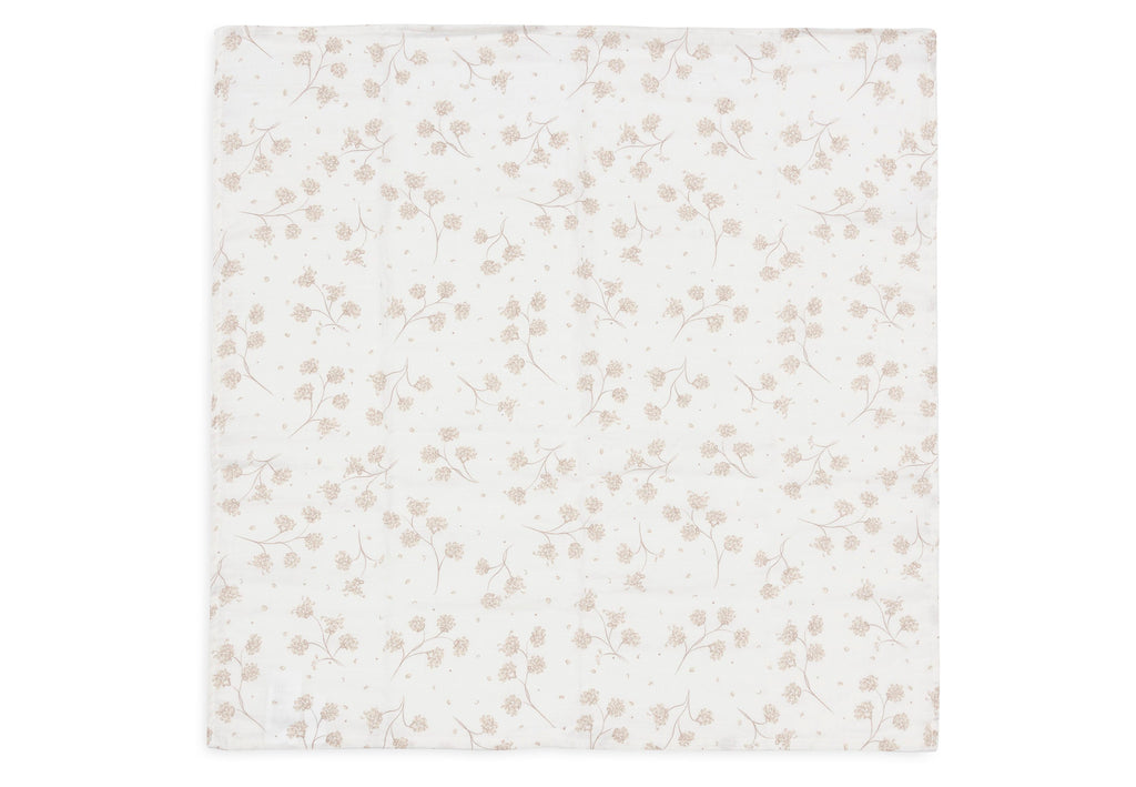 Jollein Hydrofiele Doek Small 70x70cm | Leafy Dreams | 3st