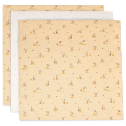 Jollein Hydrofiele Doek Small 70x70cm 3st | Kangaroots