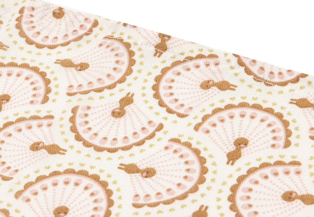 Jollein Hydrofiele Doek Small 70x70cm | Soft Plumes (3pack)