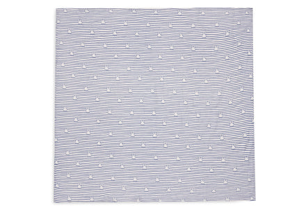 ZZZ Jollein Hydrofiele Doek Large 115x115cm | Miffy Stripe Navy (2Pack)