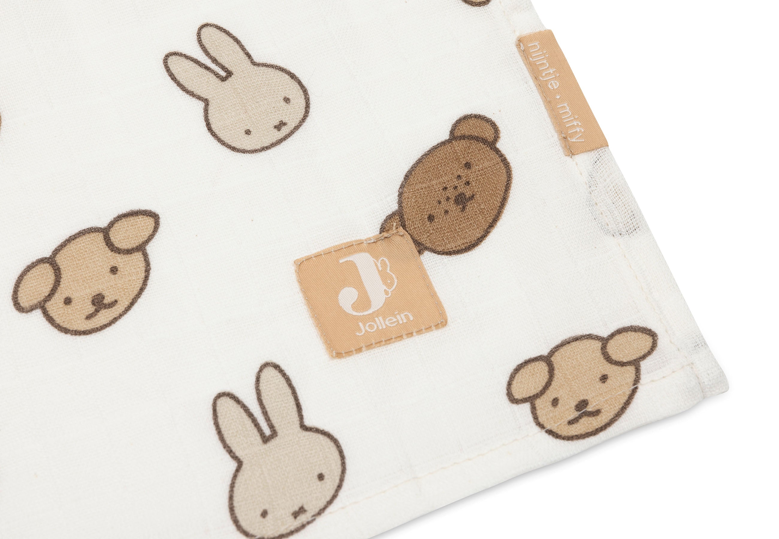 Jollein Hydrofiele Doek Large 115x115cm Miffy And Friends (2Pack)