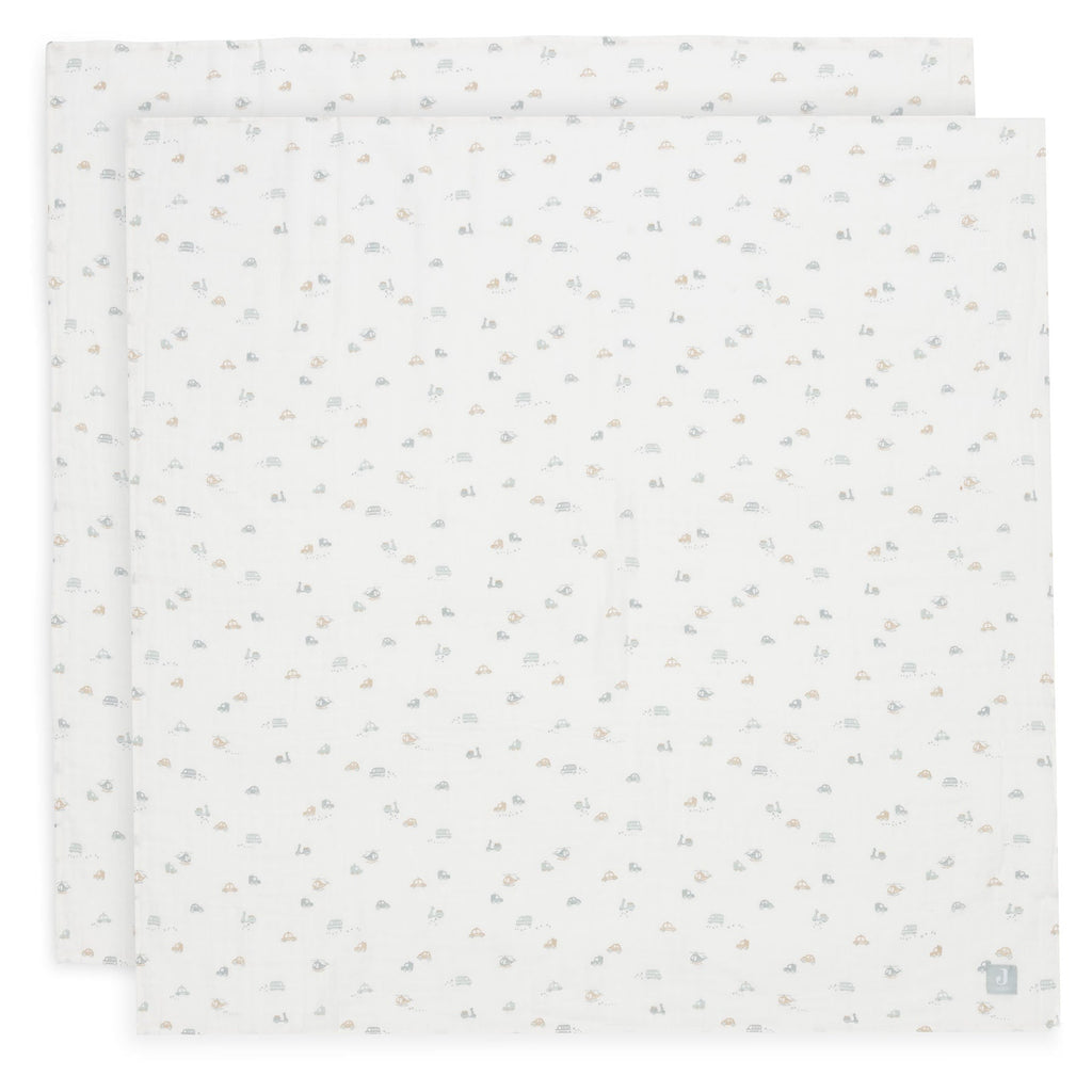 Jollein Hydrofiele Doek Large 115x115cm On The Go (2Pack)