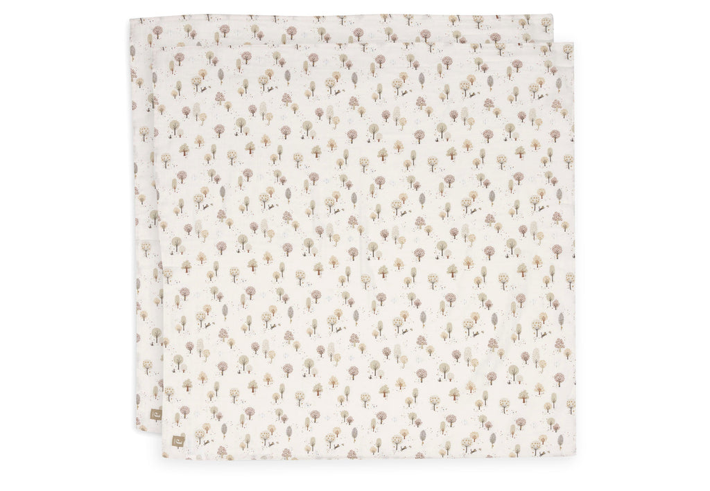 Jollein Hydrofiele Doek Large 115x115cm | Tiny Park | 2st
