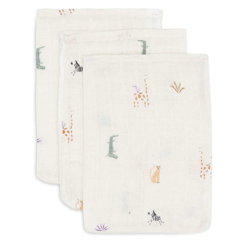 Jollein Washandje 15x20cm Jungle Jambo (3pack)