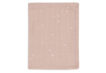 Jollein Washandje 15x20cm Twinkling Wild Rose (3pack)