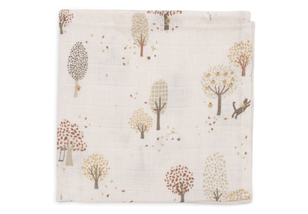 Jollein Hydrofiel Monddoekje 31x31cm | Tiny Park | 3st