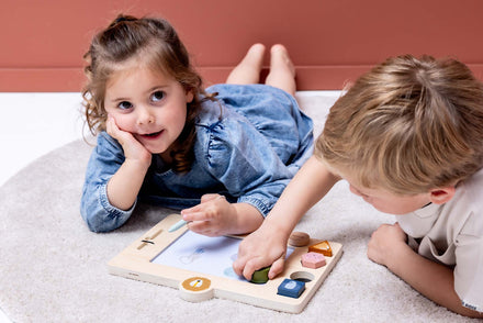 Trixie Houten Tekentafel Met Stempels en Pen