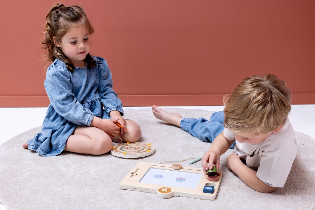 Trixie Houten Tekentafel Met Stempels en Pen