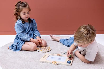 Trixie Houten Tekentafel Met Stempels en Pen
