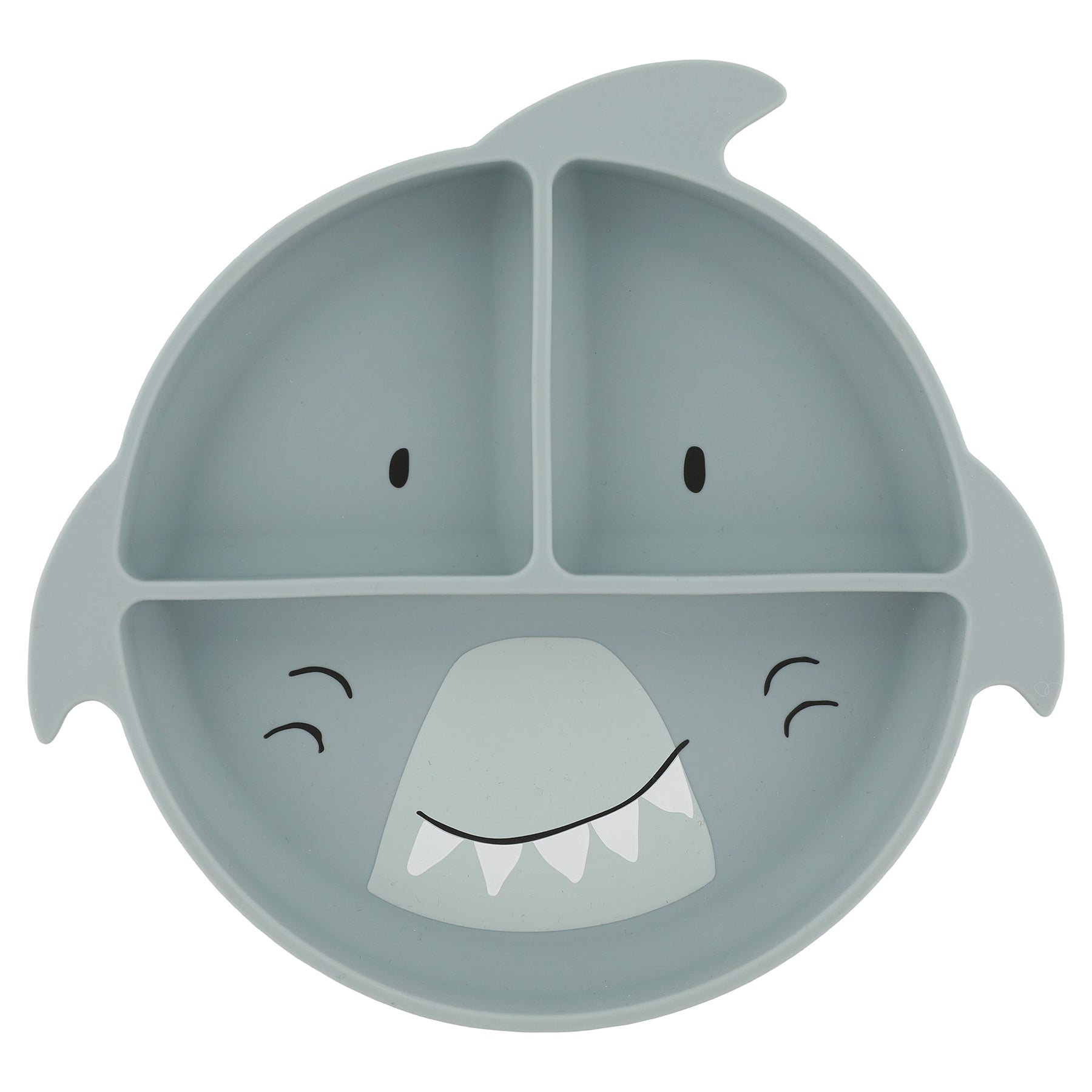 Trixie Silicone Bord Met Zuignap En Verdeelvakjes | Mr. Shark