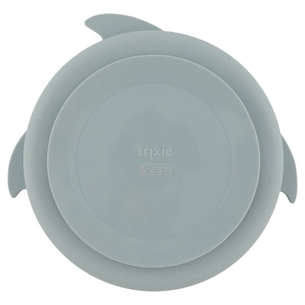 Trixie Silicone Bord Met Zuignap En Verdeelvakjes | Mr. Shark