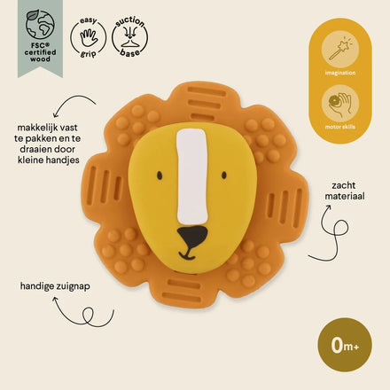 Trixie Siliconen Spinner Met Zuignap - Mr. Lion