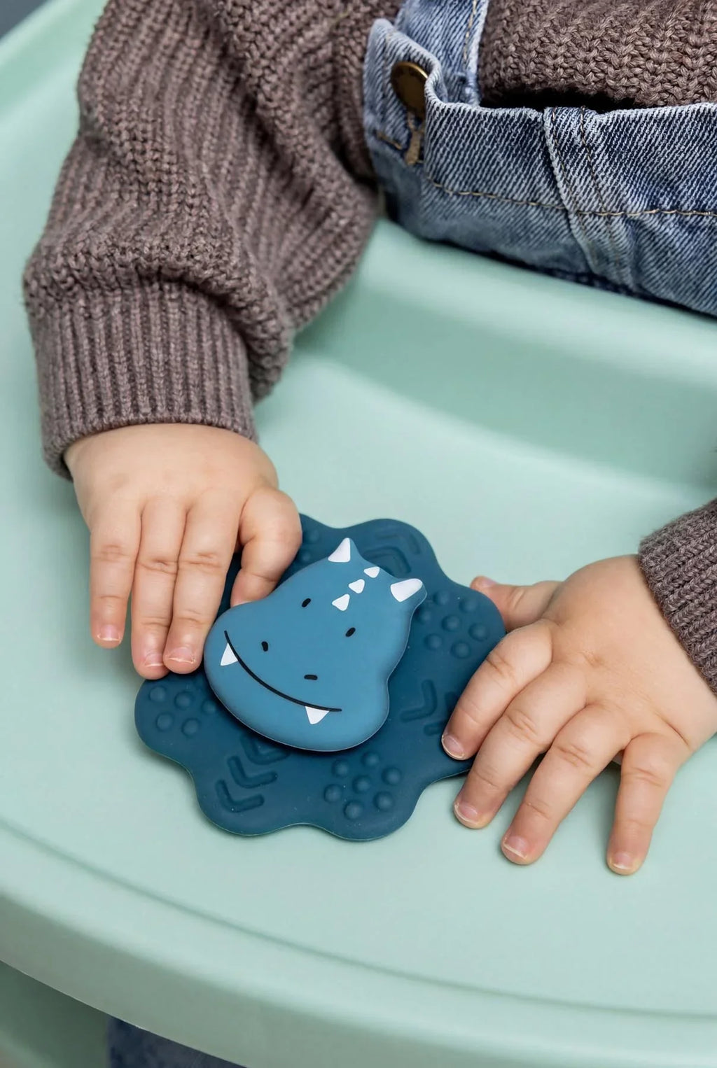 Trixie Siliconen Spinner Met Zuignap - Mr. Triceratops