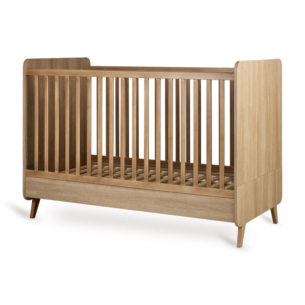 Quax Babybed Loft Meegroeibed 140x70cm | Honey Ash