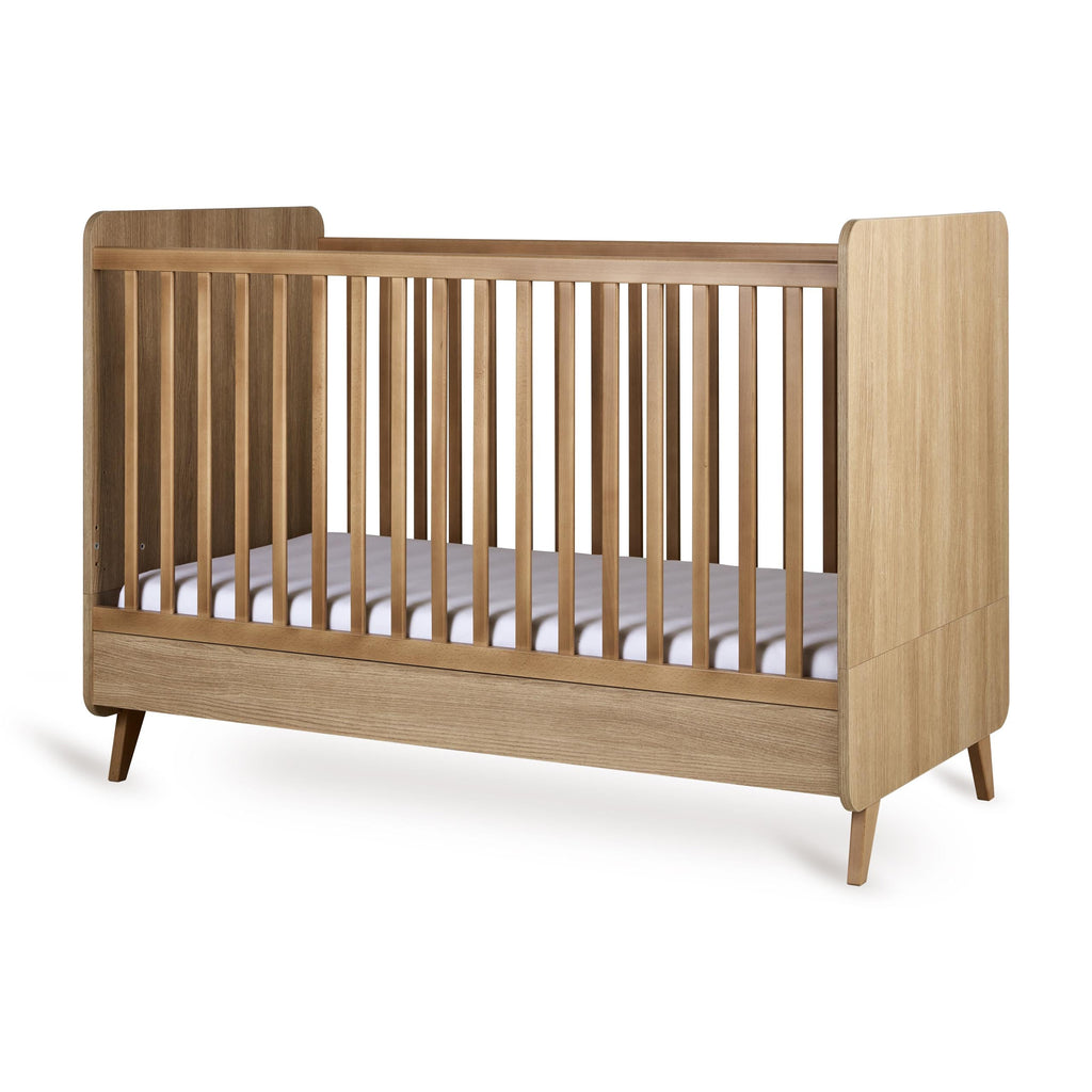 Quax Babybed Loft Meegroeibed 140x70cm | Honey Ash