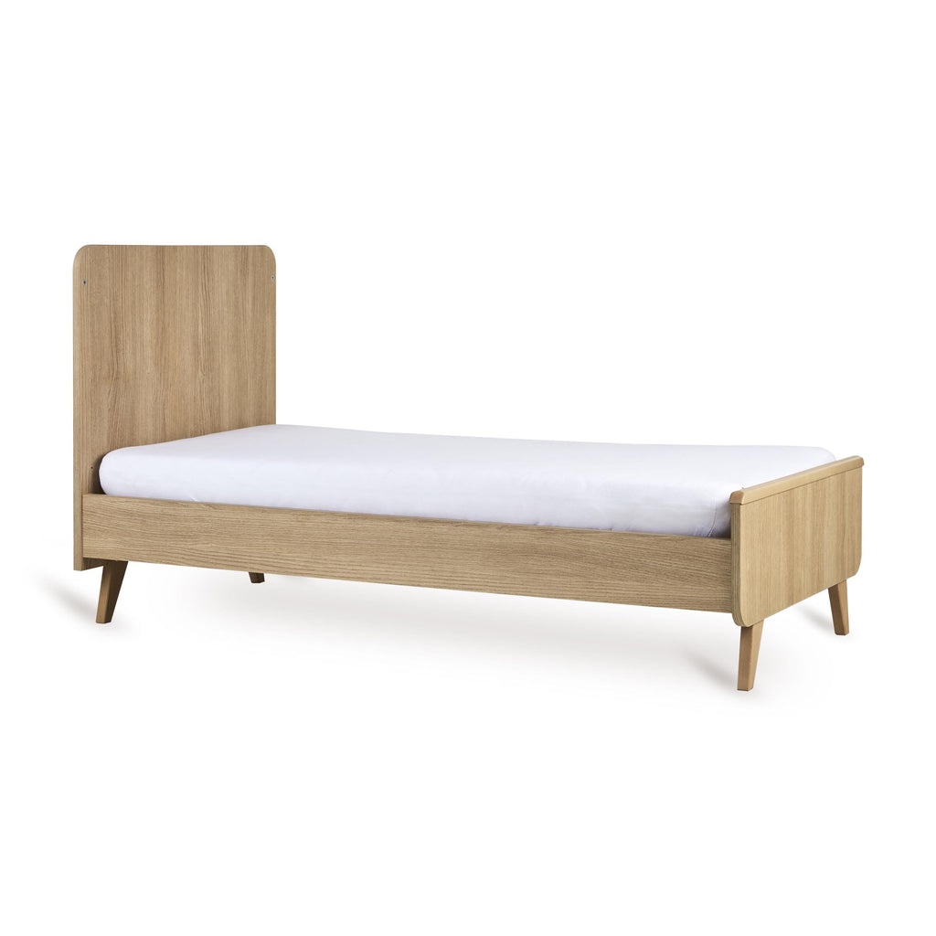 Quax Babybed Loft Meegroeibed 140x70cm | Honey Ash