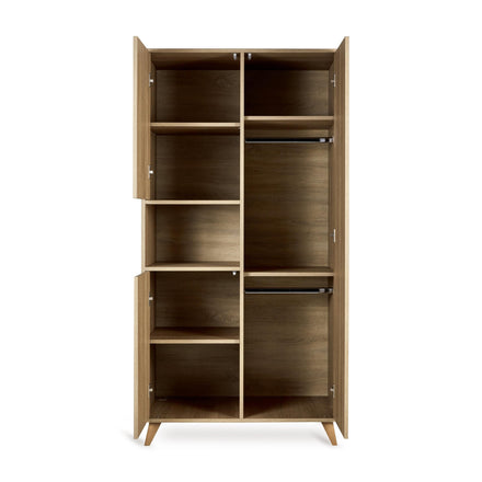 Quax Kast Loft 96x57x190cm I Honey Ash