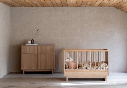 Quax Meegroeibed 120x70 cm Kyo | Honey Ash