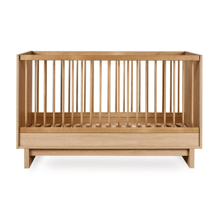 Quax Babybed KYO Meegroeibed 140x70cm | Honey Ash