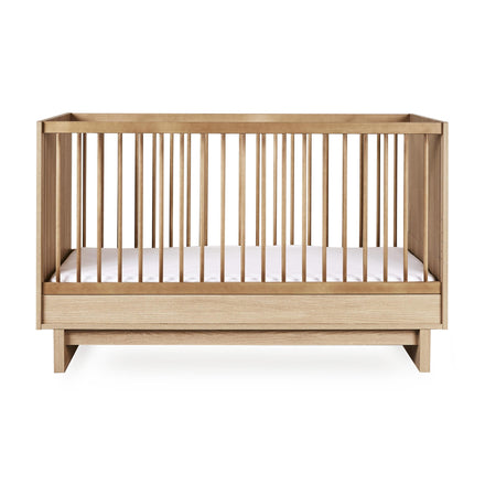 Quax Babybed KYO Meegroeibed 140x70cm | Honey Ash