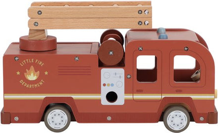 Little Dutch Houten Brandweerwagen Set Met Popjes XL