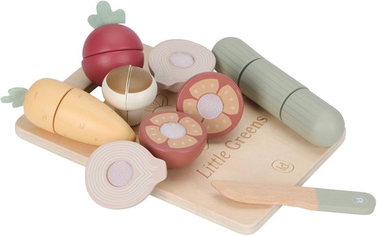 Little Dutch Houten Groenten Cutting Vegetables