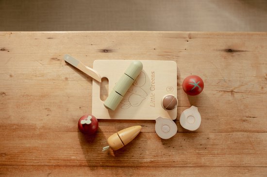 Little Dutch Houten Groenten Cutting Vegetables