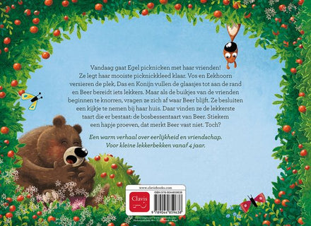 Clavis Voorleesboek | Egel En De Bosbessentaart