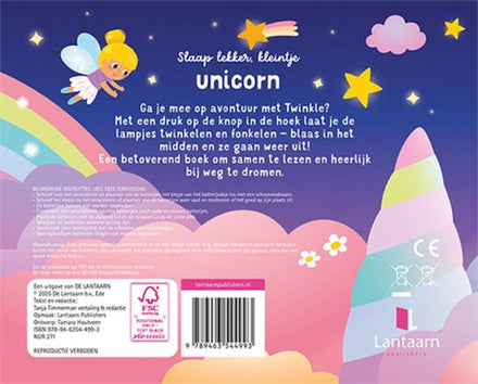 De Lantaarn Voorleesboek Slaap lekker, Kleintje | Unicorn