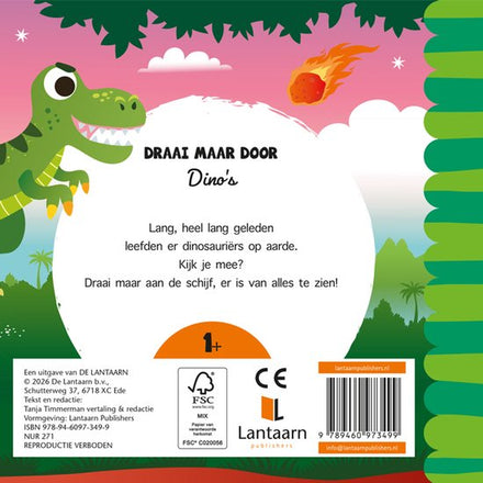 De Lantaarn Voorleesboek Draai maar door | Dino's