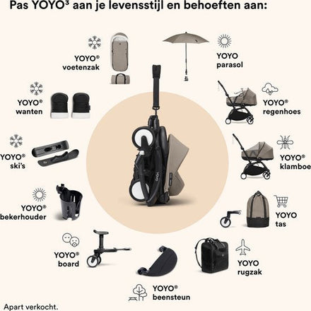 Stokke® YOYO 0+ Geboorte Newborn Shell | Taupe