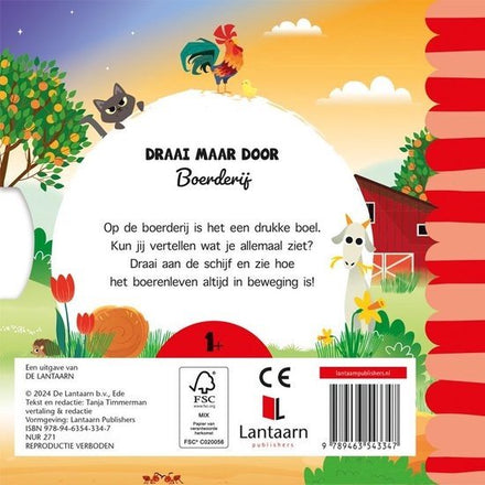 De Lantaarn Voorleesboek Draai maar door | Boerderij