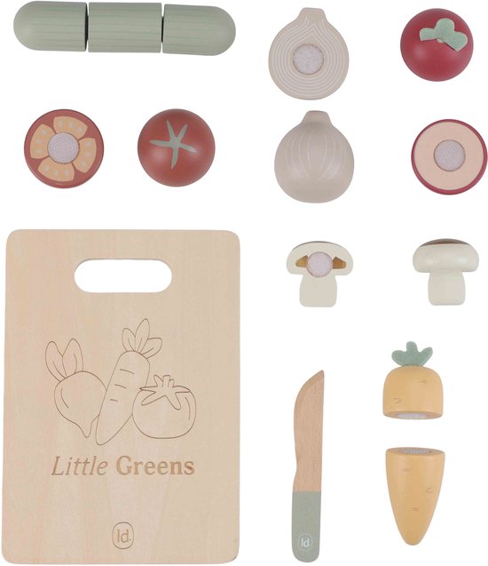 Little Dutch Houten Groenten Cutting Vegetables