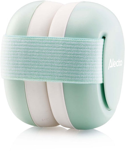 Alecto Baby & Peuter Gehoorbescherming BV74 | Wit / Mintgroen