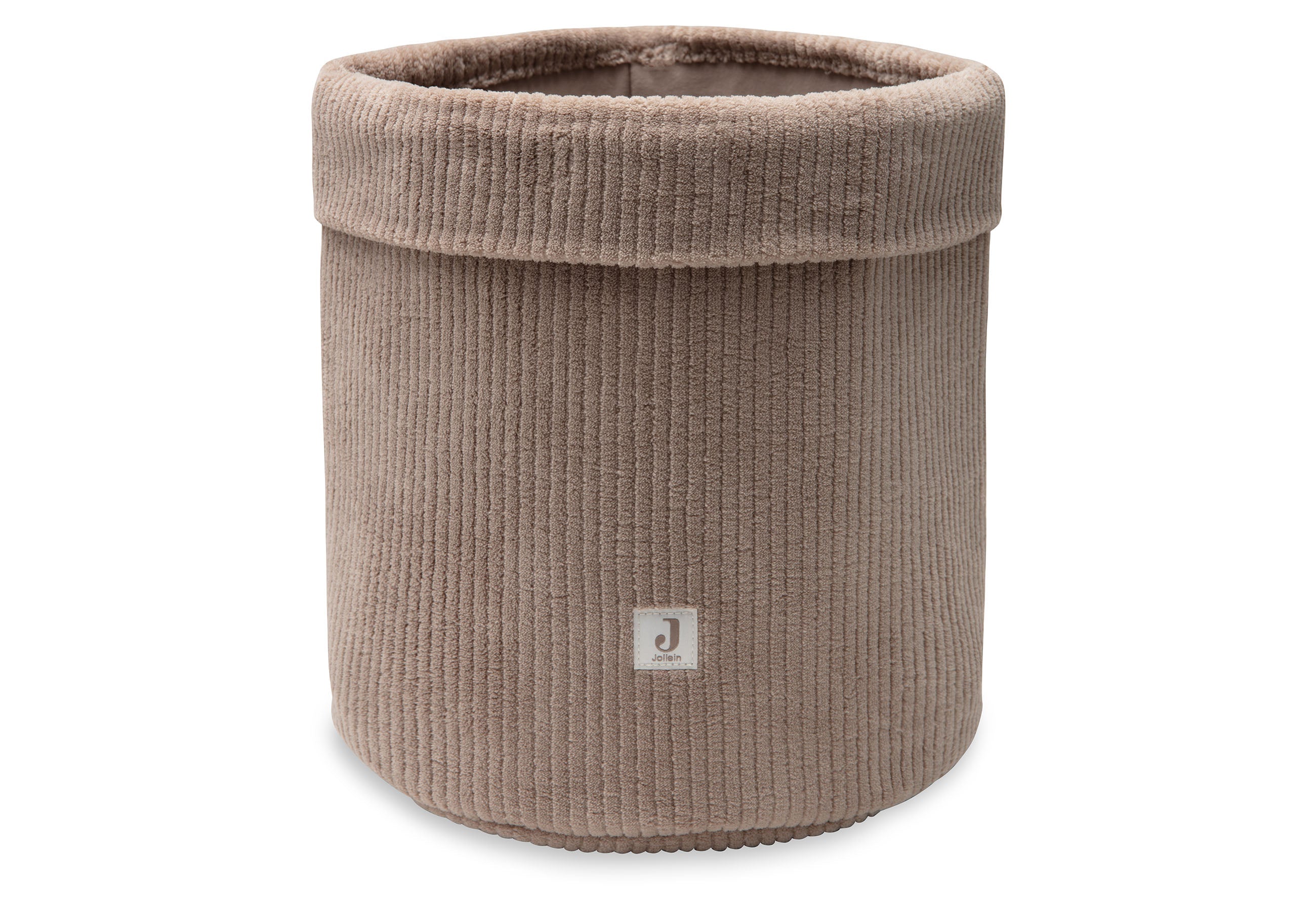 Jollein Opbergmand Cloudy Rib | Milky Coffee