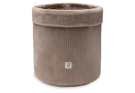Jollein Opbergmand Cloudy Rib | Milky Coffee