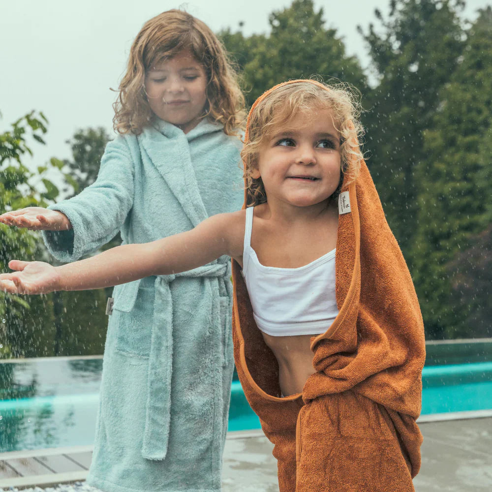 Timboo Bamboo XXL Badcape 95x95cm | Jungle Green