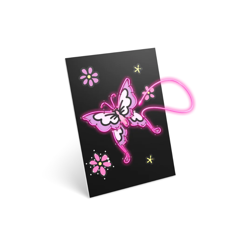 Kidywolf Kidyneon Light-Up Wall Art Craft Kit | Once Upon A Time