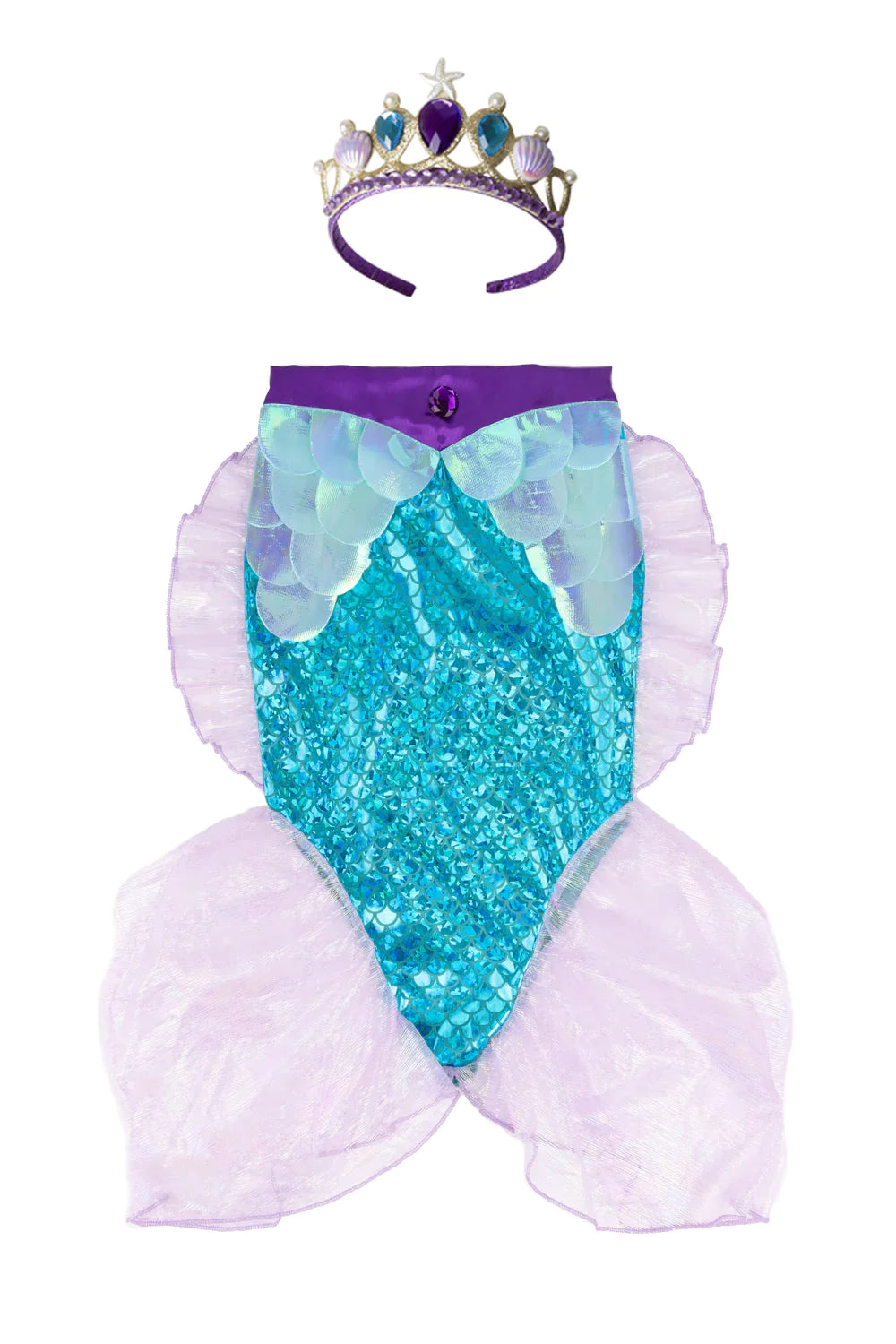 Great Pretenders Mermaid Glimmer Rok Set | Lilac 5-6Y