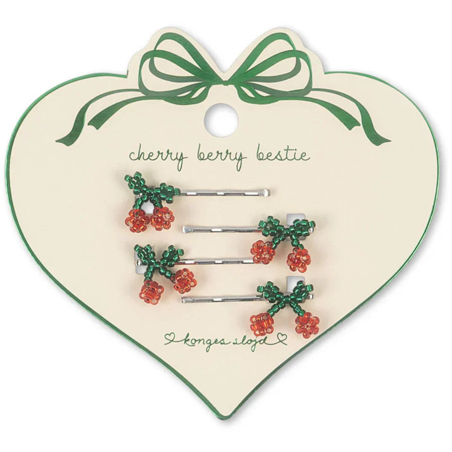 Konges Sløjd 4-Pack Hairpin | Kersen