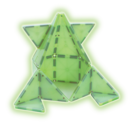 Magna-Tiles Glow In The Dark | 16 Stuks