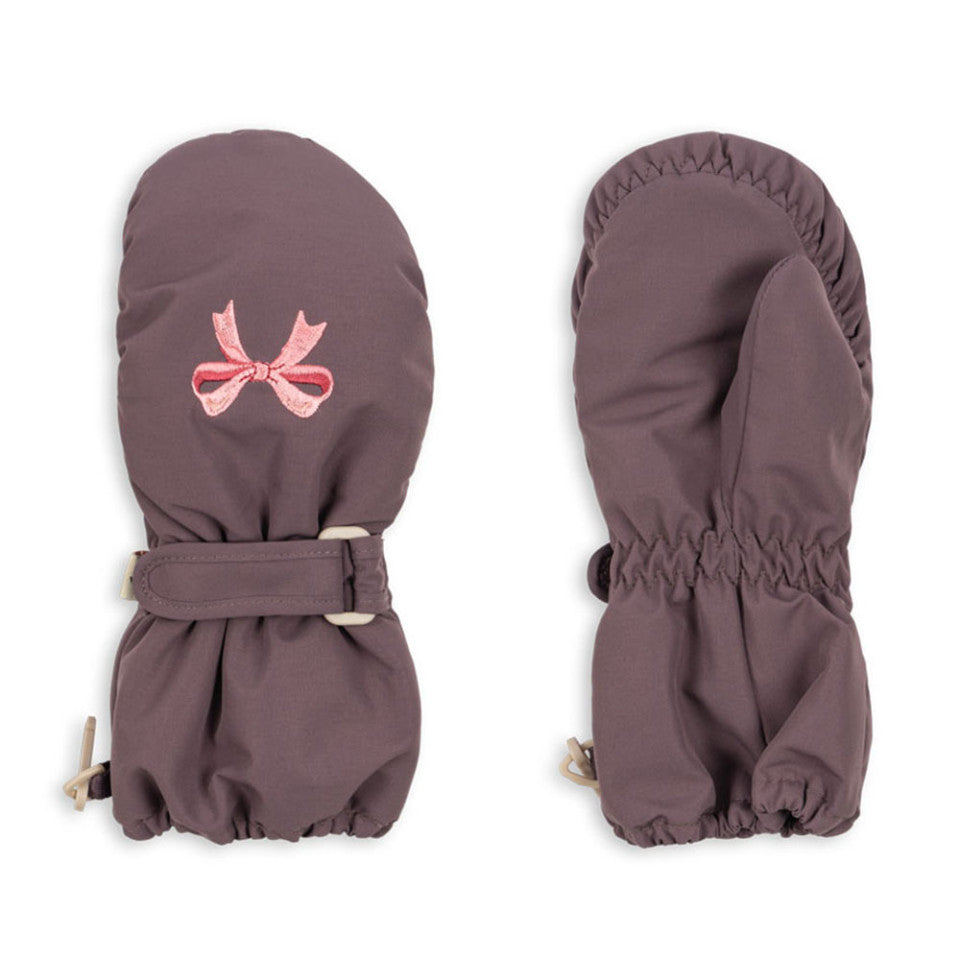 * Konges Sløjd Nohr Snow Wanten Solid | Hortensia