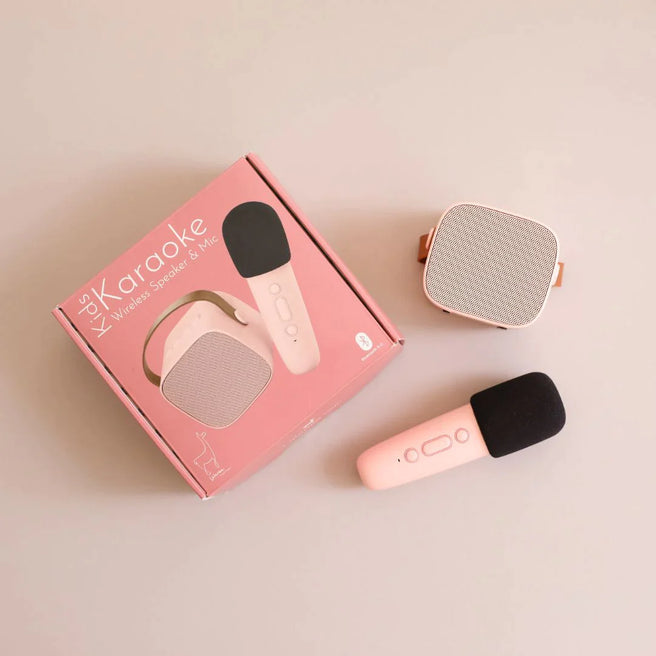 * Lalarma Karaoke Set Met Draadloze Microfoon | Roze
