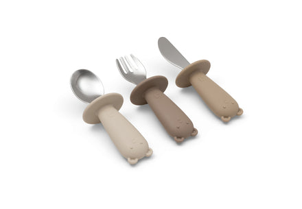 Jollein Bestekset Siliconen | Natural Shades
