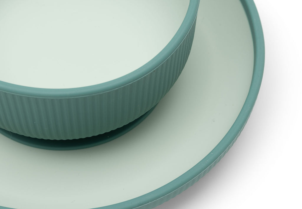 Jollein Kinderserviesset Siliconen | Jade Shades