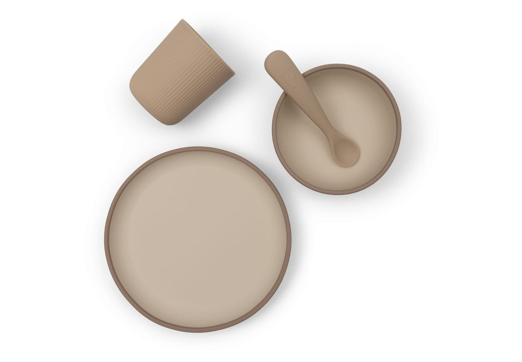 Jollein Kinderserviesset Siliconen | Natural Shades