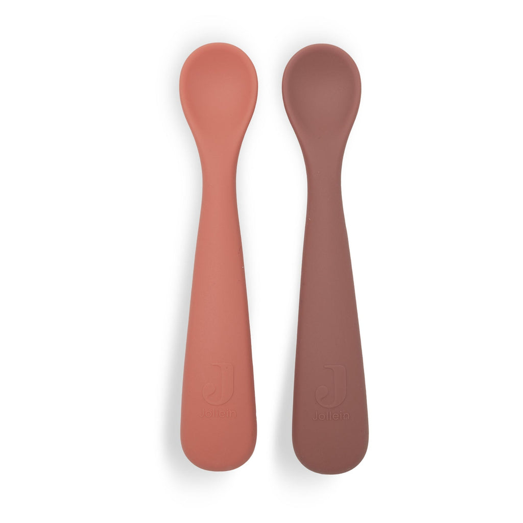 Jollein Siliconen Lepeltje | Blush Shades (2-pack)