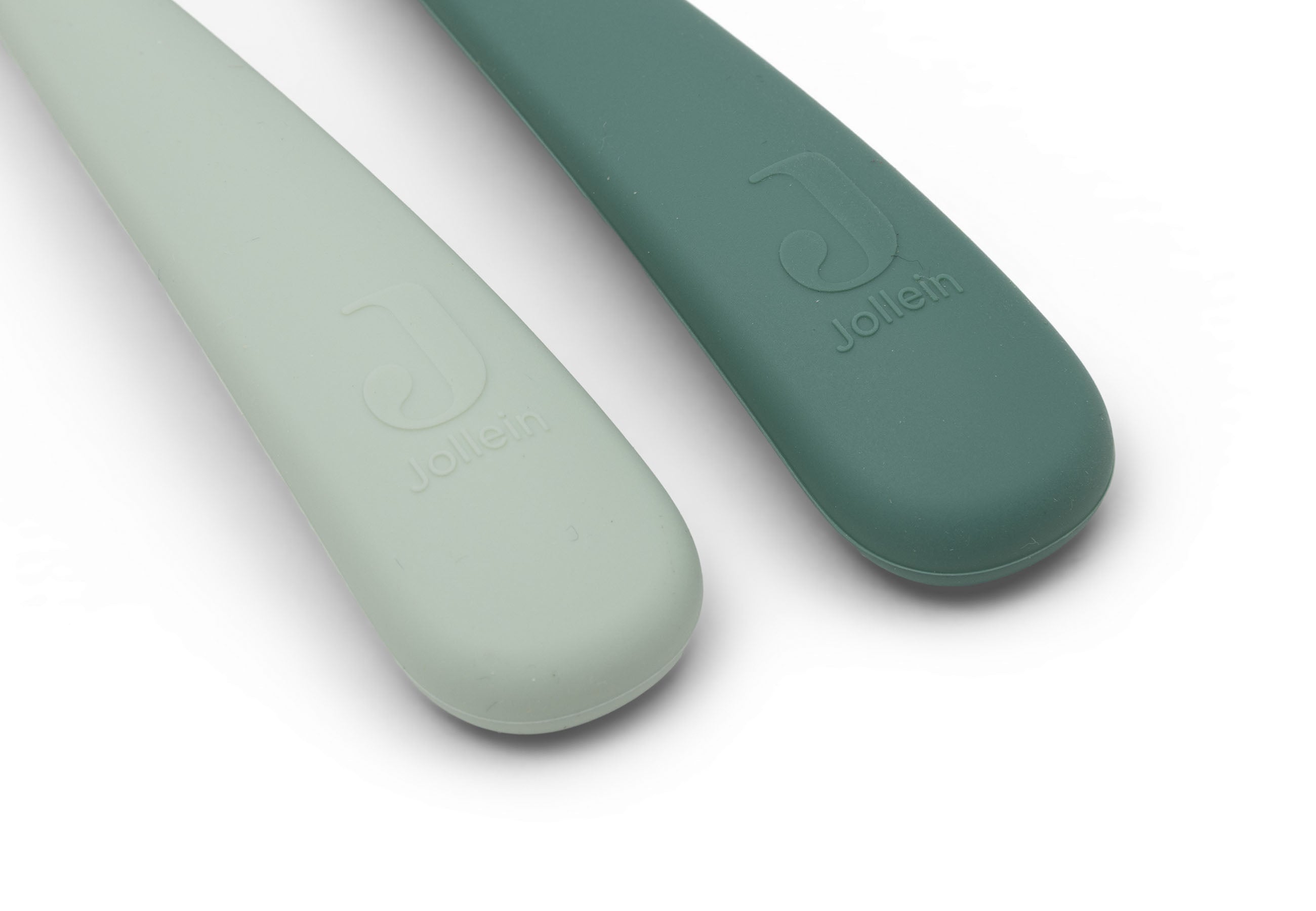 Jollein Siliconen Lepeltje | Jade Shades (2-pack)